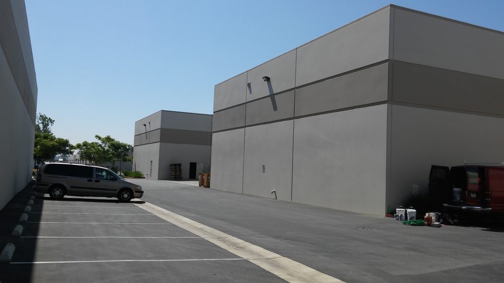 Industrial building exterior repaint near Irvine, CA — Lunar Painting